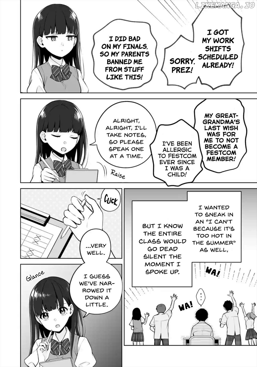 Please Leave Me Alone (For Some Reason, She Wants to Change a Lone Wolf's Helpless High School Life.) Chapter 23 - page 28