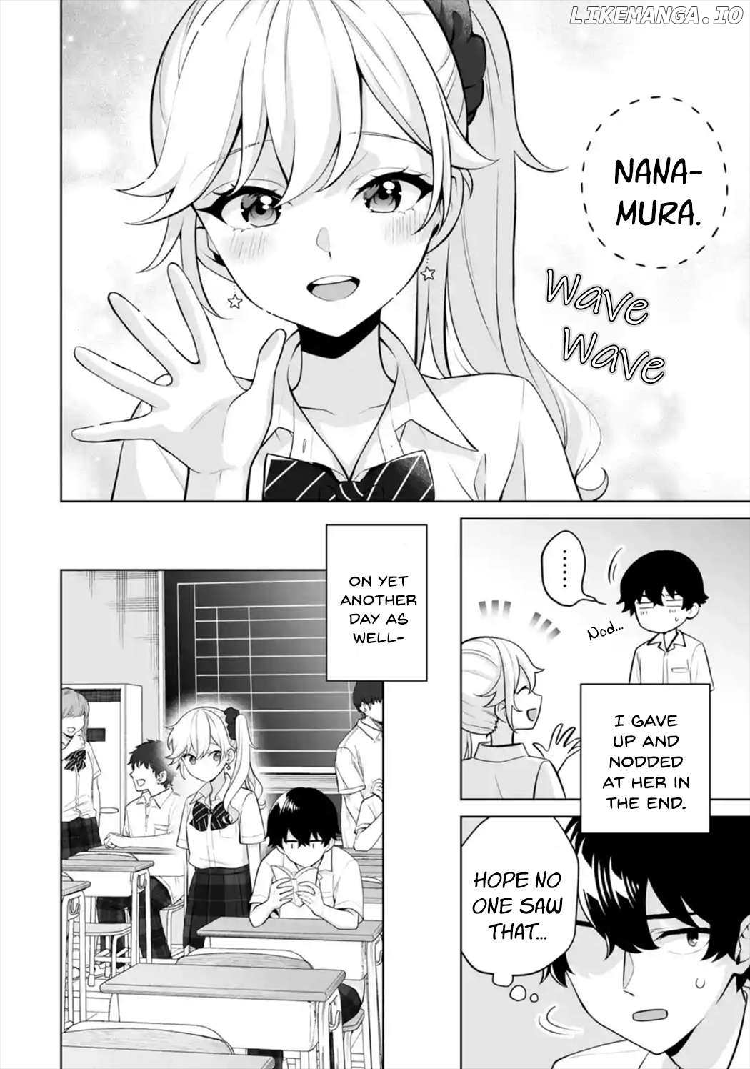 Please Leave Me Alone (For Some Reason, She Wants to Change a Lone Wolf's Helpless High School Life.) Chapter 23 - page 4