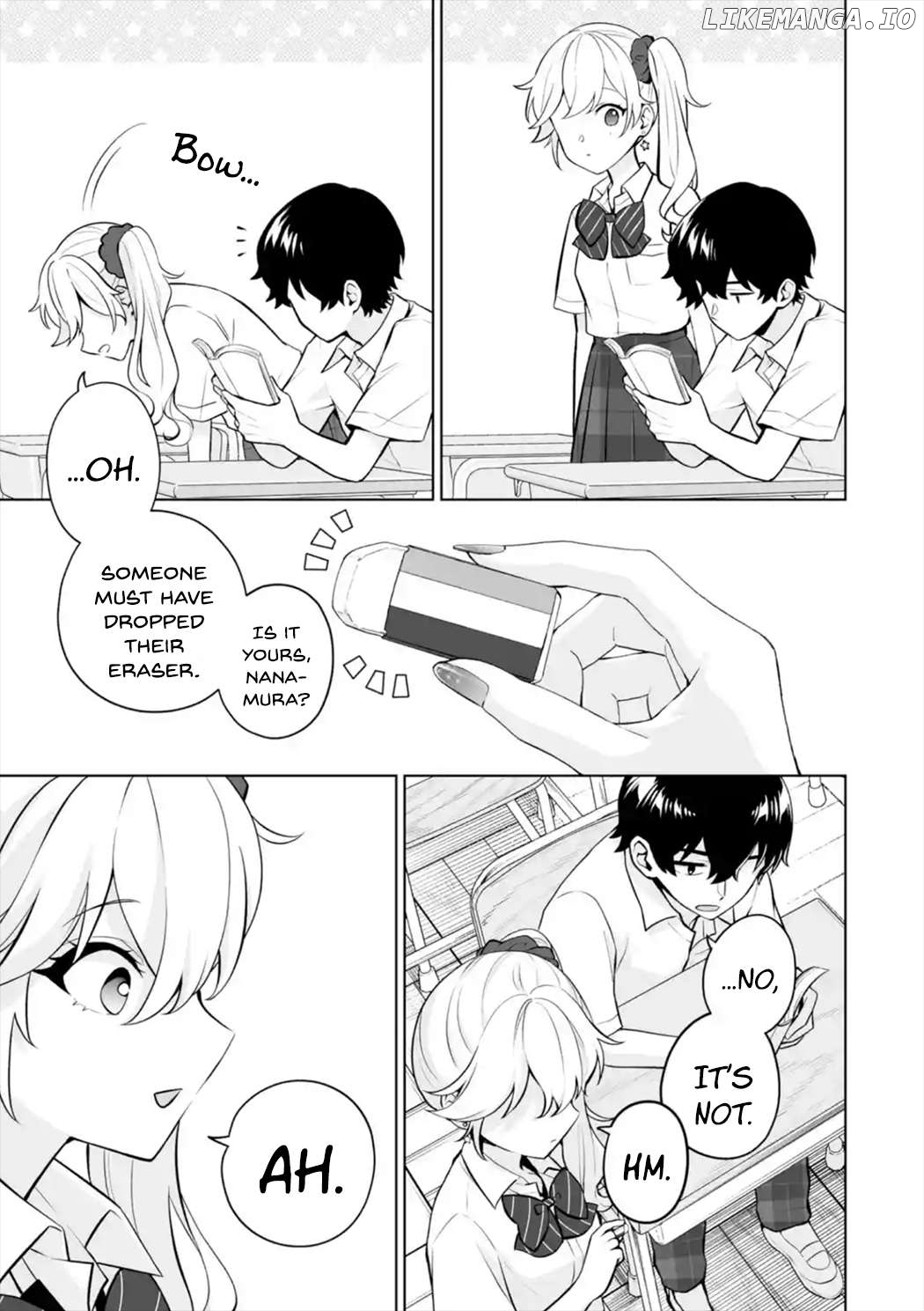 Please Leave Me Alone (For Some Reason, She Wants to Change a Lone Wolf's Helpless High School Life.) Chapter 23 - page 5
