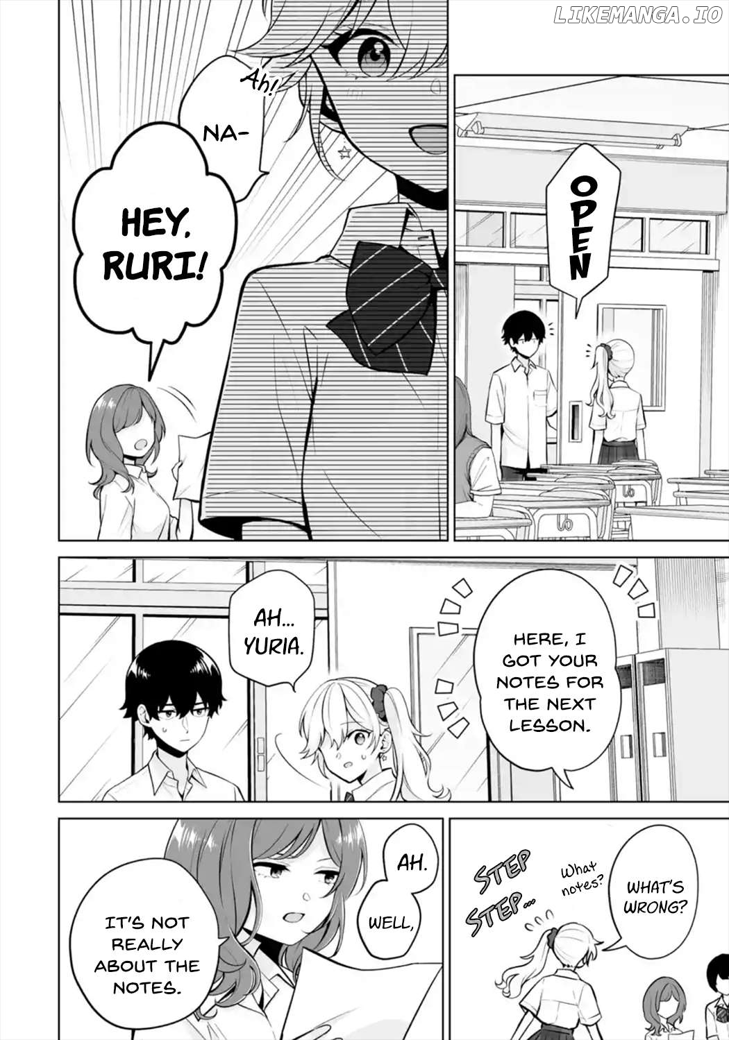 Please Leave Me Alone (For Some Reason, She Wants to Change a Lone Wolf's Helpless High School Life.) Chapter 23 - page 8