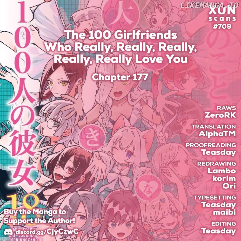 The 100 Girlfriends Who Really, Really, Really, Really, Really Love You Chapter 177 - page 1