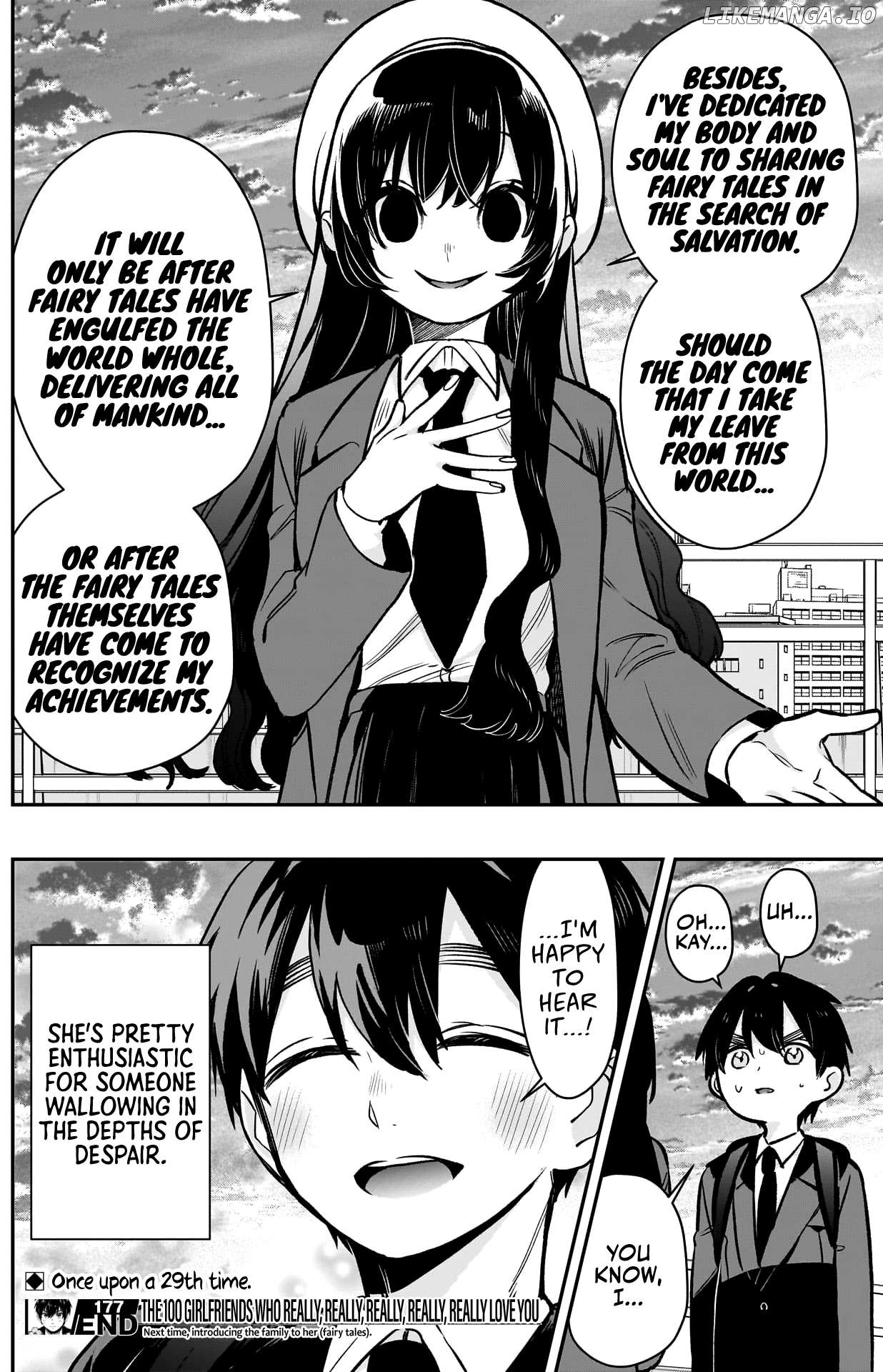 The 100 Girlfriends Who Really, Really, Really, Really, Really Love You Chapter 177 - page 21