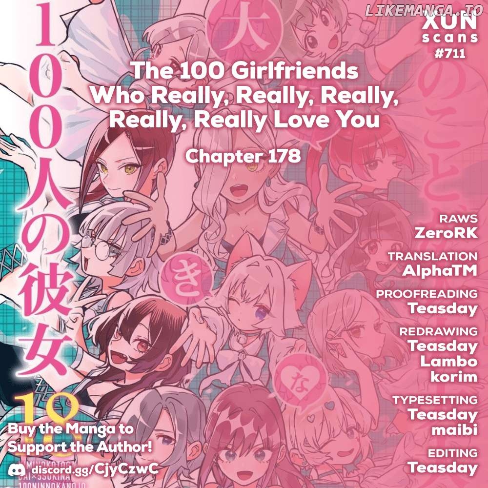 The 100 Girlfriends Who Really, Really, Really, Really, Really Love You Chapter 178 - page 1