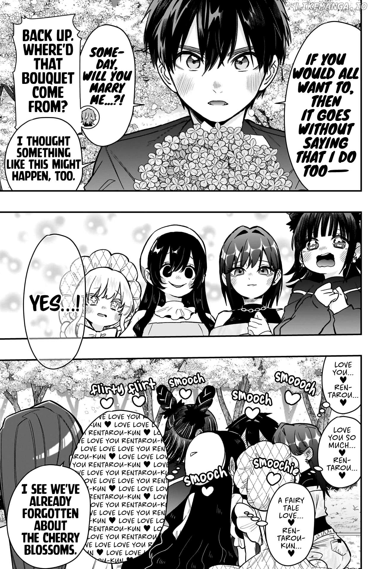 The 100 Girlfriends Who Really, Really, Really, Really, Really Love You Chapter 179 - page 8