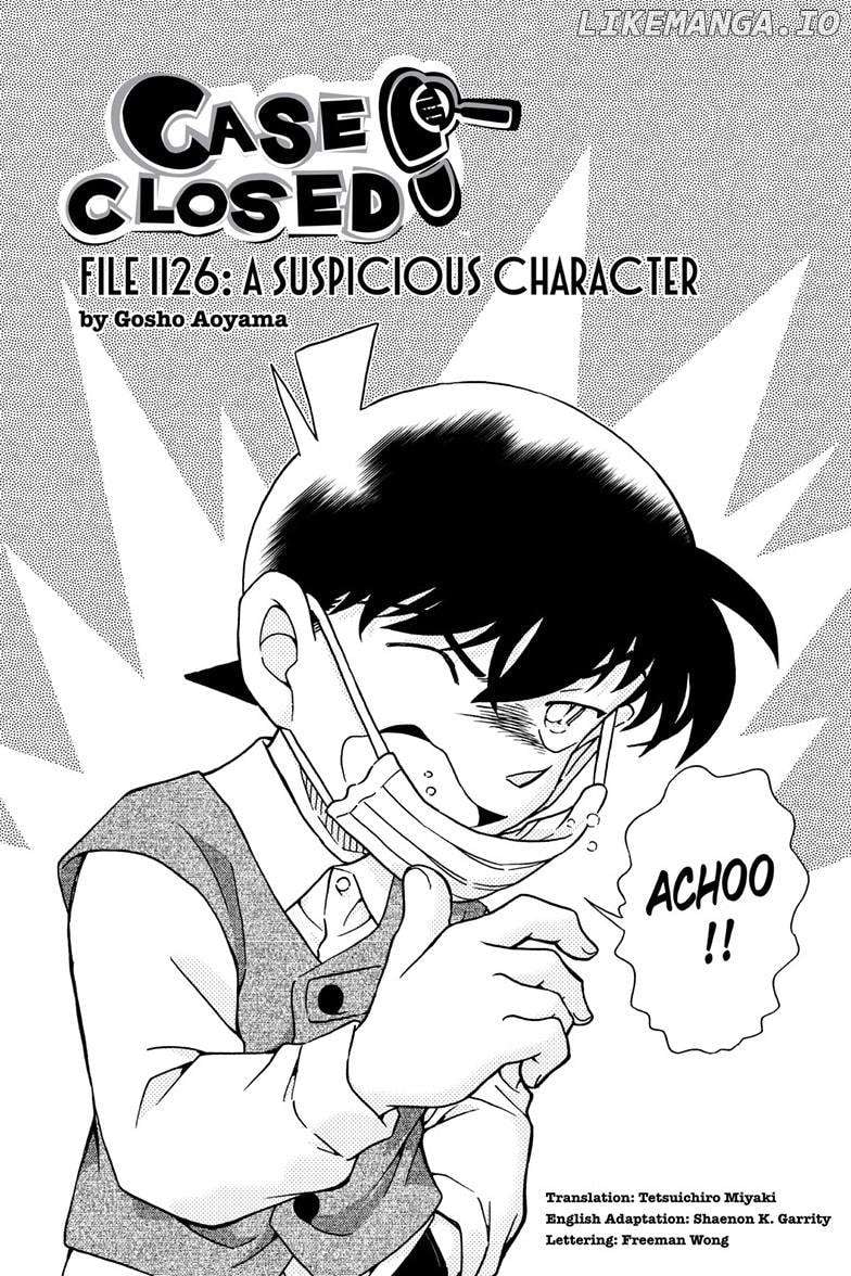 Detective Conan Chapter 1126 - page 1