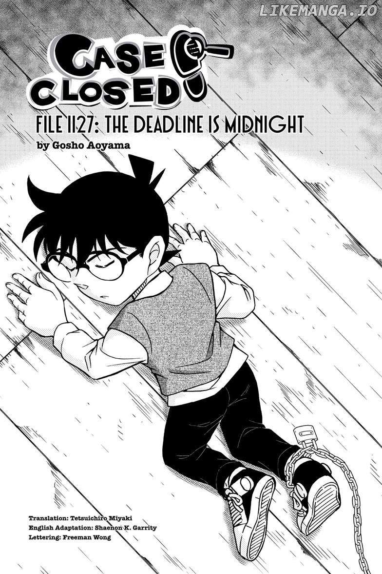 Detective Conan Chapter 1127 - page 1