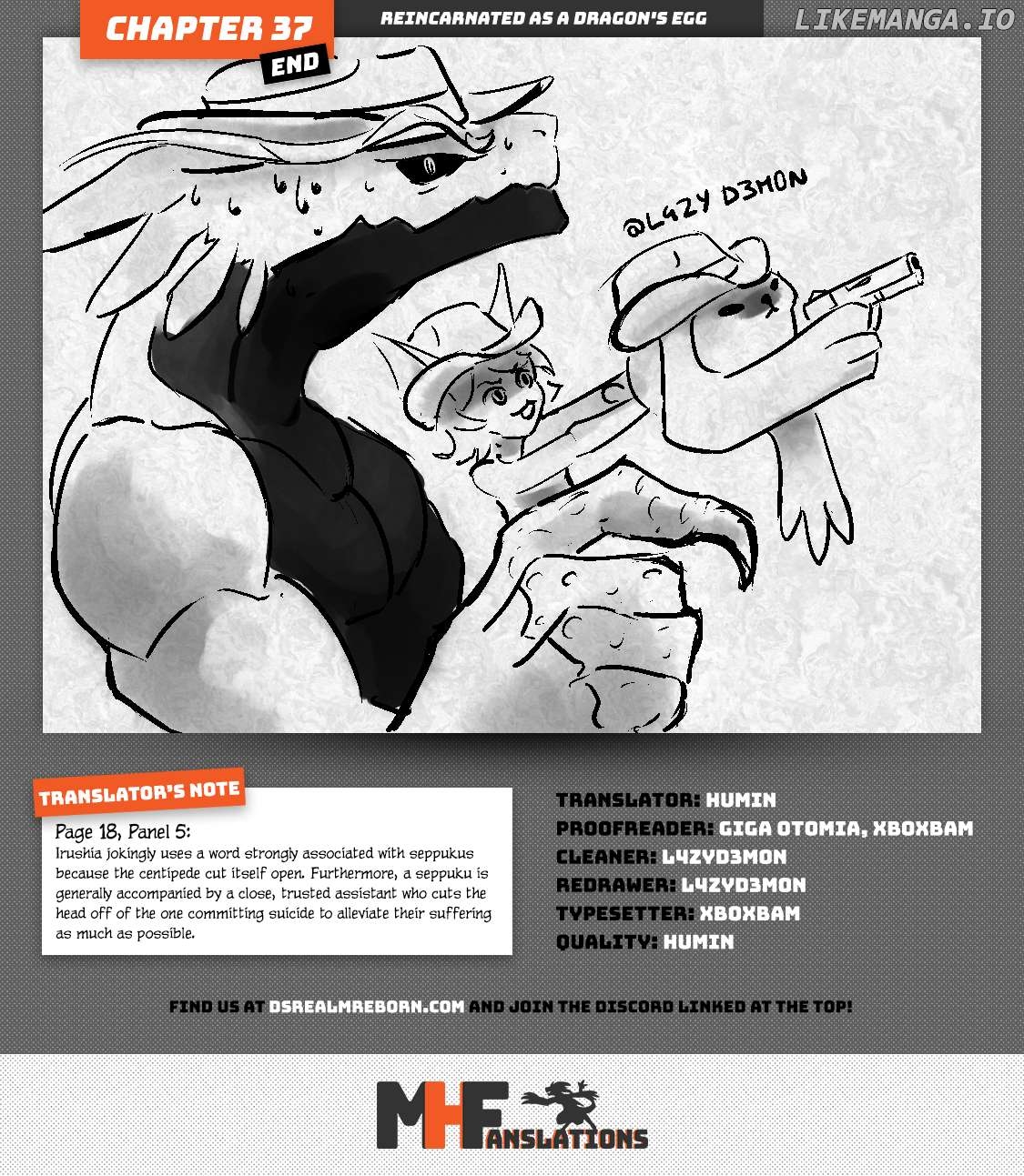 Reincarnated as a Dragon's Egg - Thorny Road of a Dragon Chapter 37 - page 22