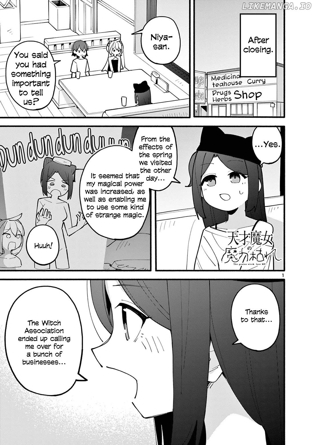 The Genius Witch Lost MP Chapter 22 - page 1