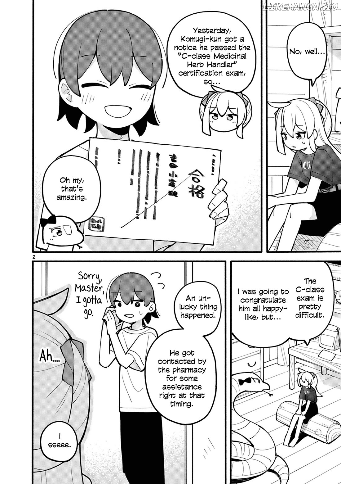 The Genius Witch Lost MP Chapter 26 - page 2