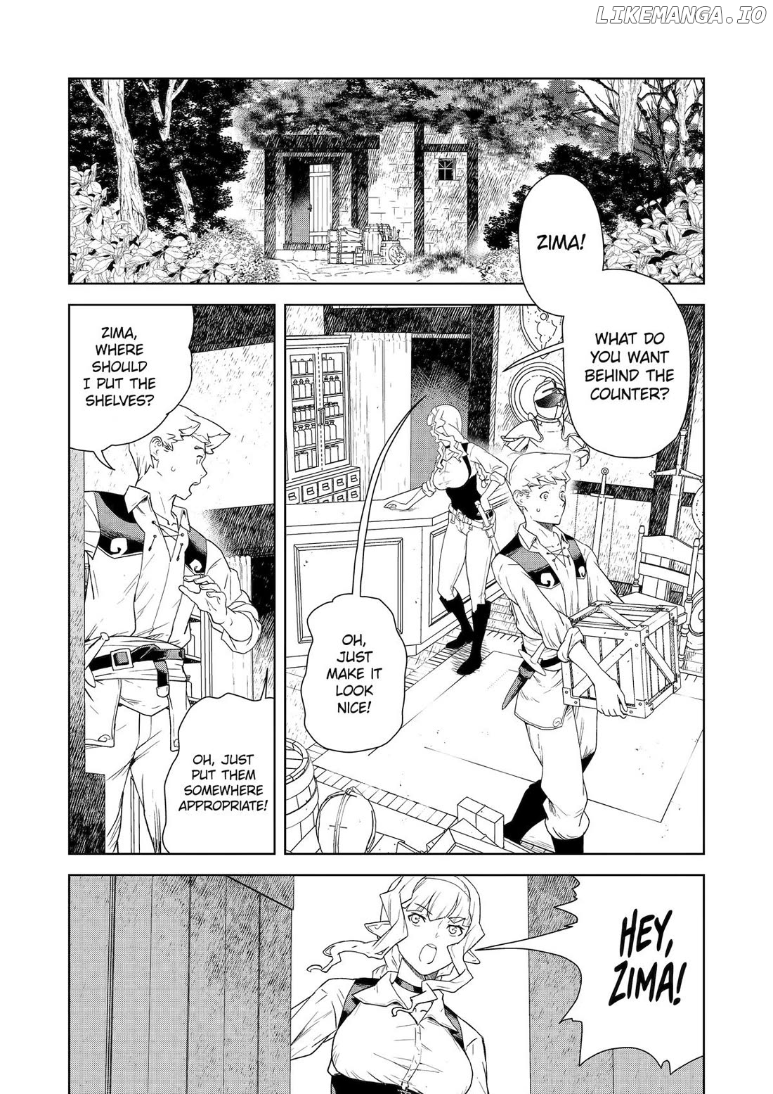 Even The Captain Knight, Miss Elf, Wants To Be A Maiden. Chapter 25 - page 1