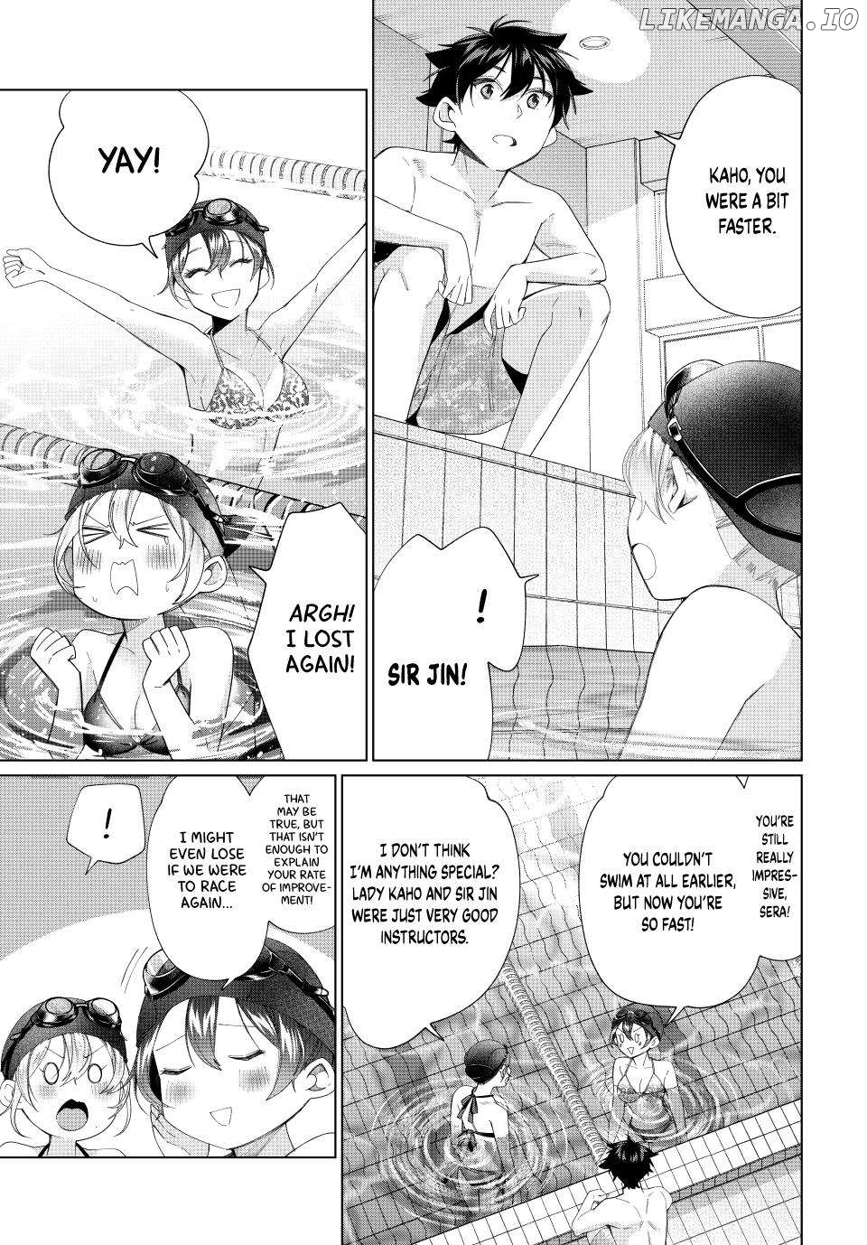 All My Neighbors are Convinced the Female Knight from My Rice Field Is My Wife Chapter 55 - page 6