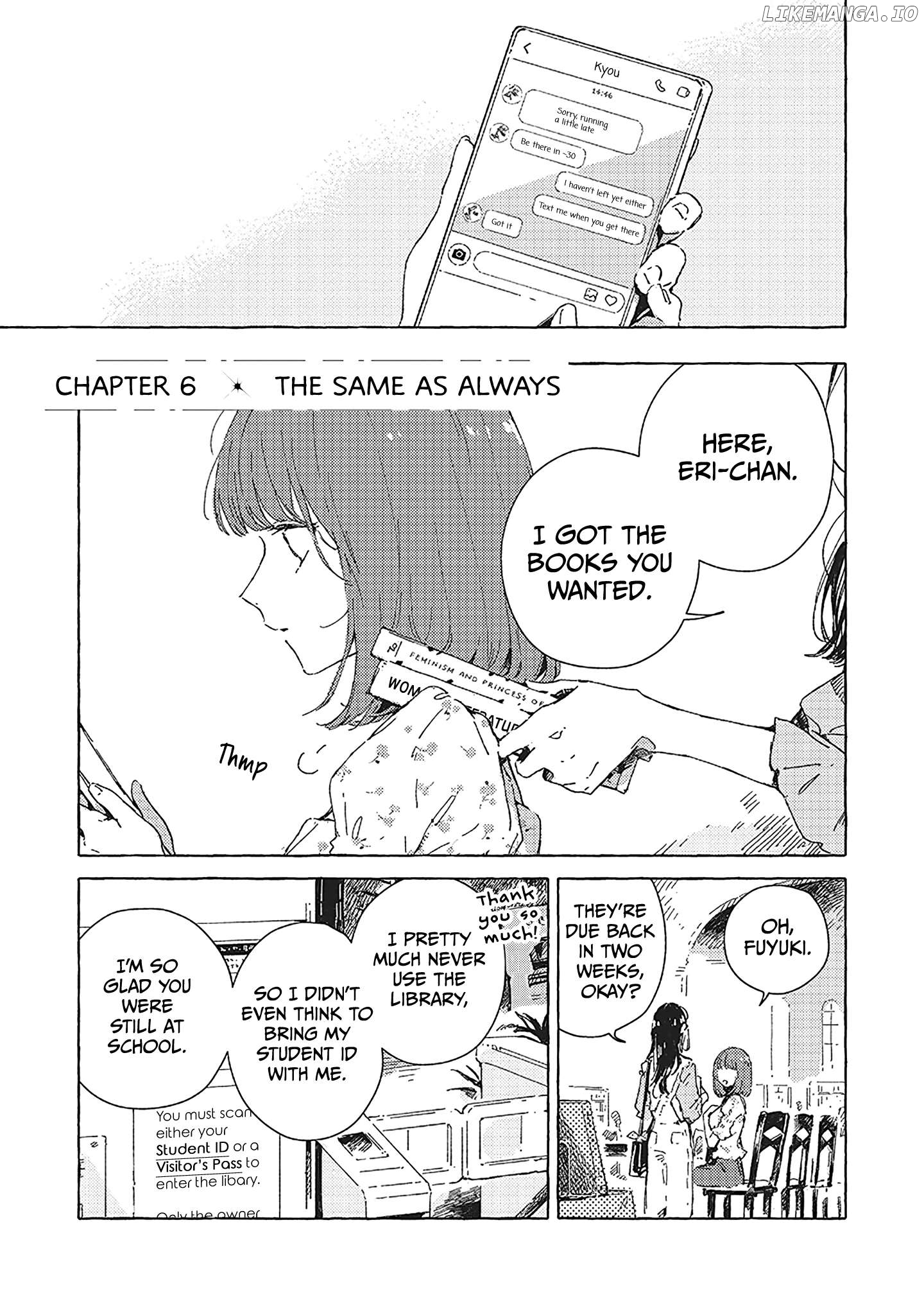 Kono Koi Wa Hoshi Ni Wa Negawanai Chapter 6 - page 5