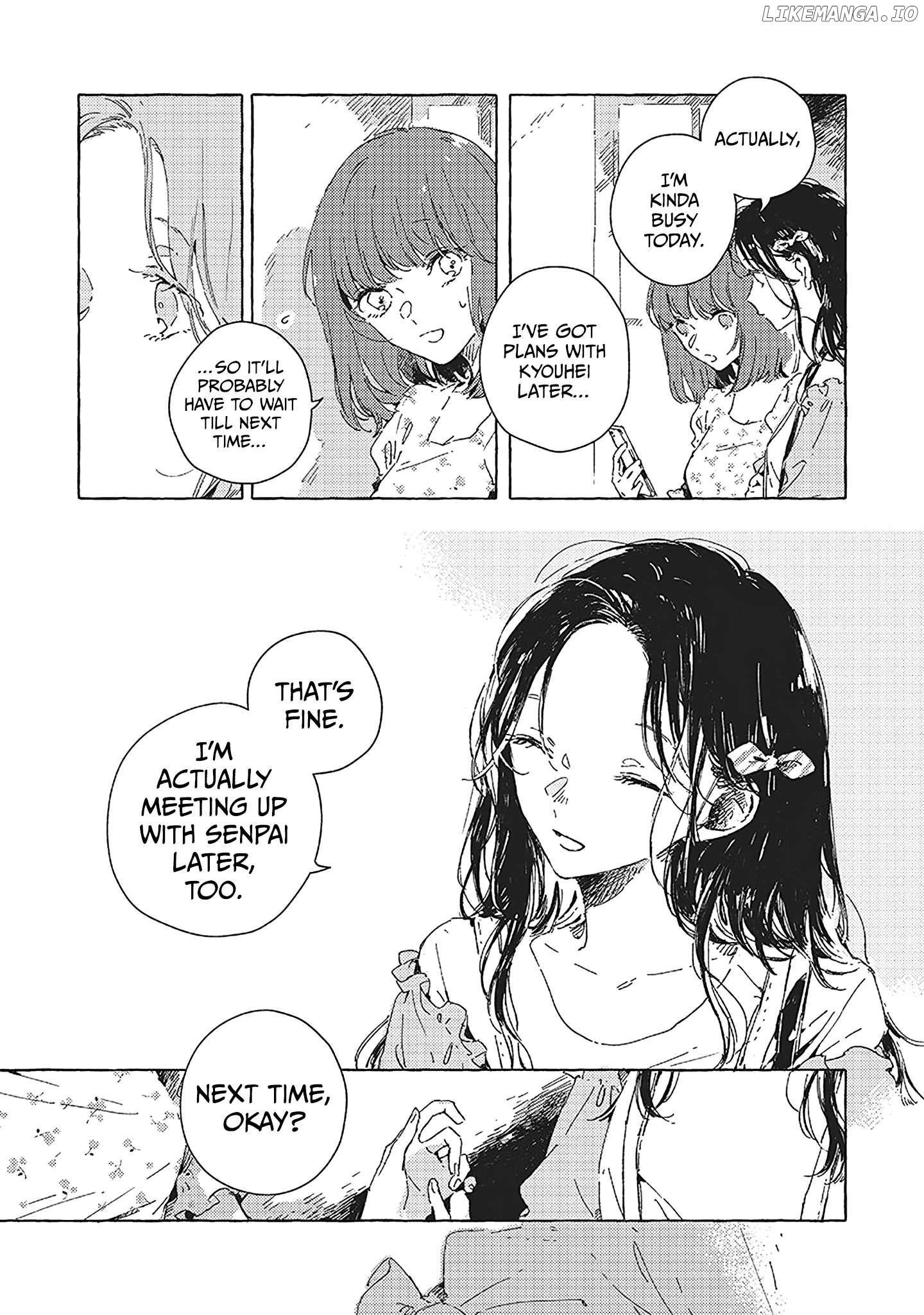 Kono Koi Wa Hoshi Ni Wa Negawanai Chapter 6 - page 7