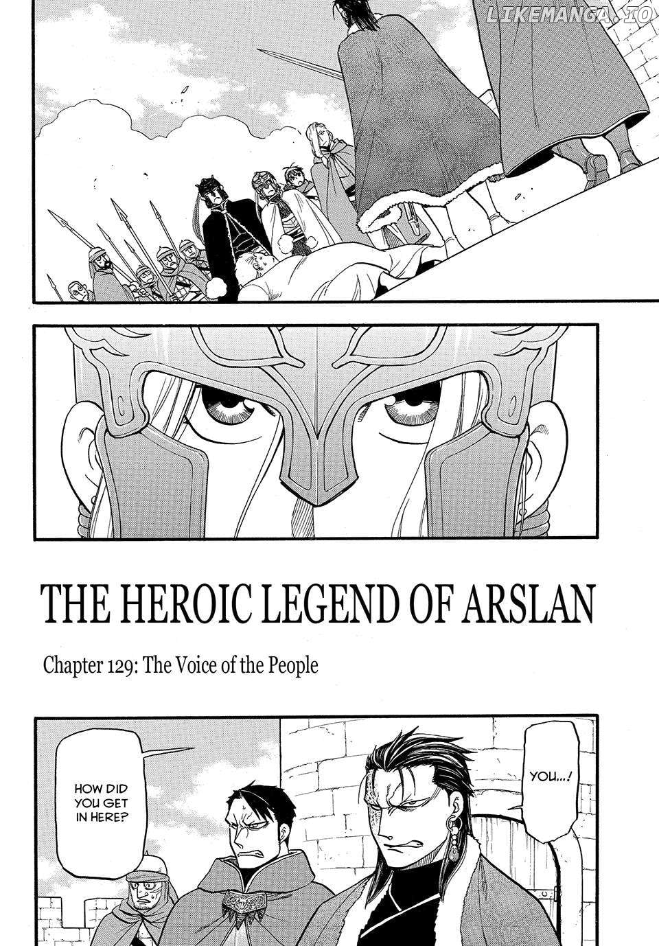 Arslan Senki (ARAKAWA Hiromu) Chapter 129 - page 3