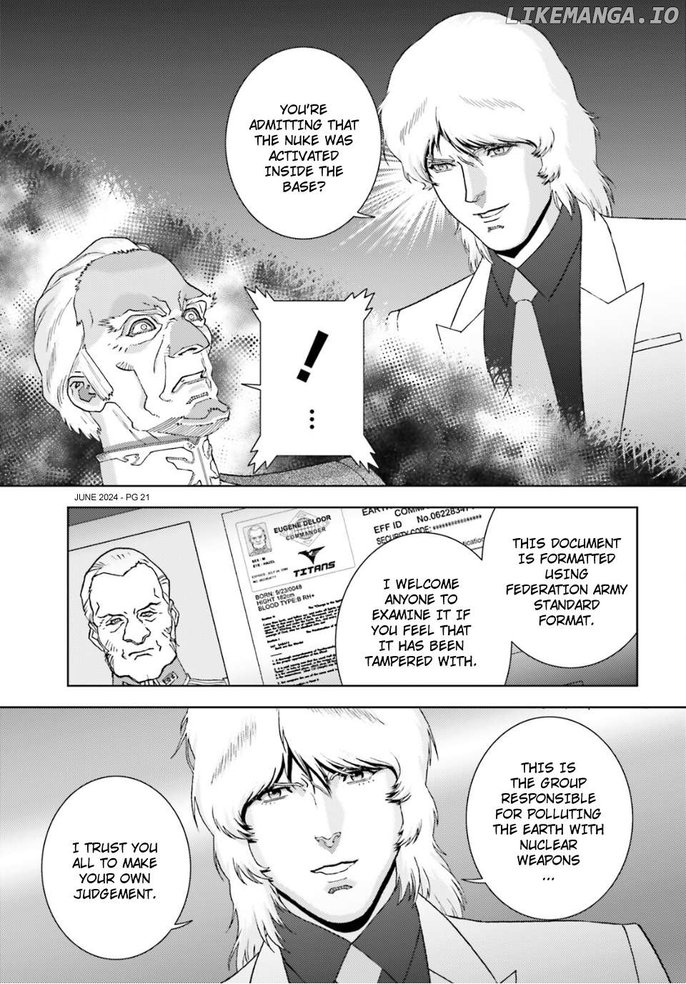 Mobile Suit Zeta Gundam - Define Chapter 95 - page 21