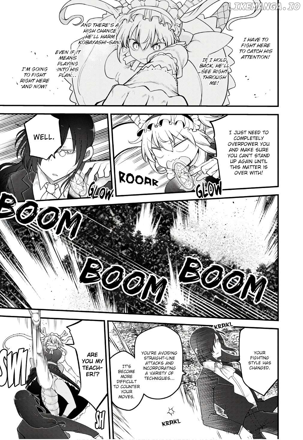Kobayashi-San Chi No Maid Dragon Chapter 144 - page 3