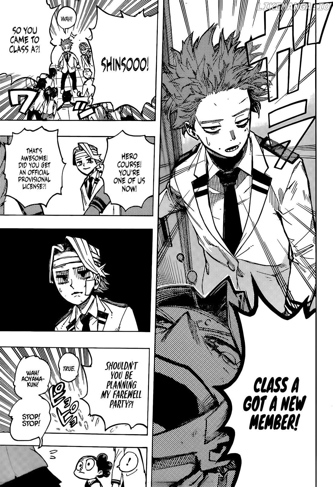 Boku No Hero Academia Chapter 425 - page 10