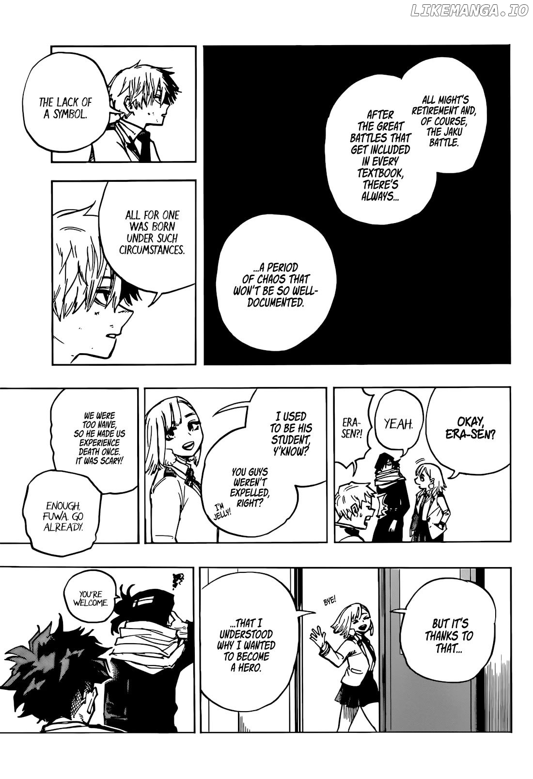 Boku No Hero Academia Chapter 425 - page 12