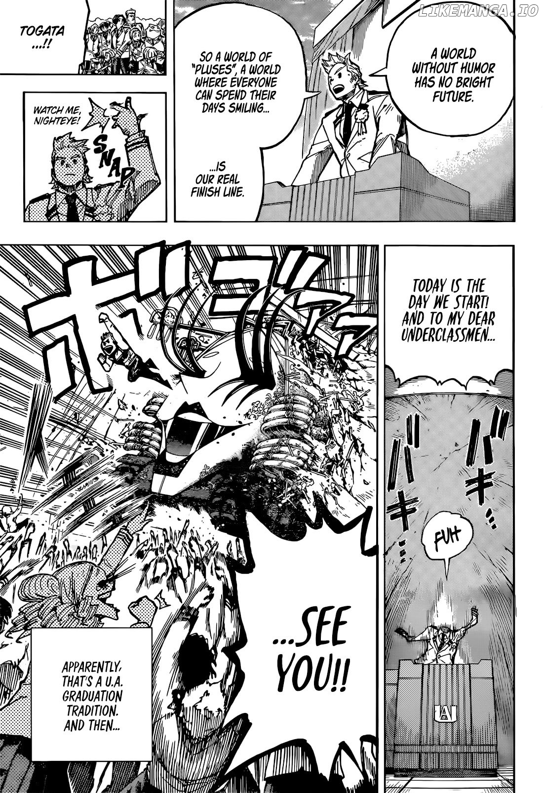 Boku No Hero Academia Chapter 425 - page 6