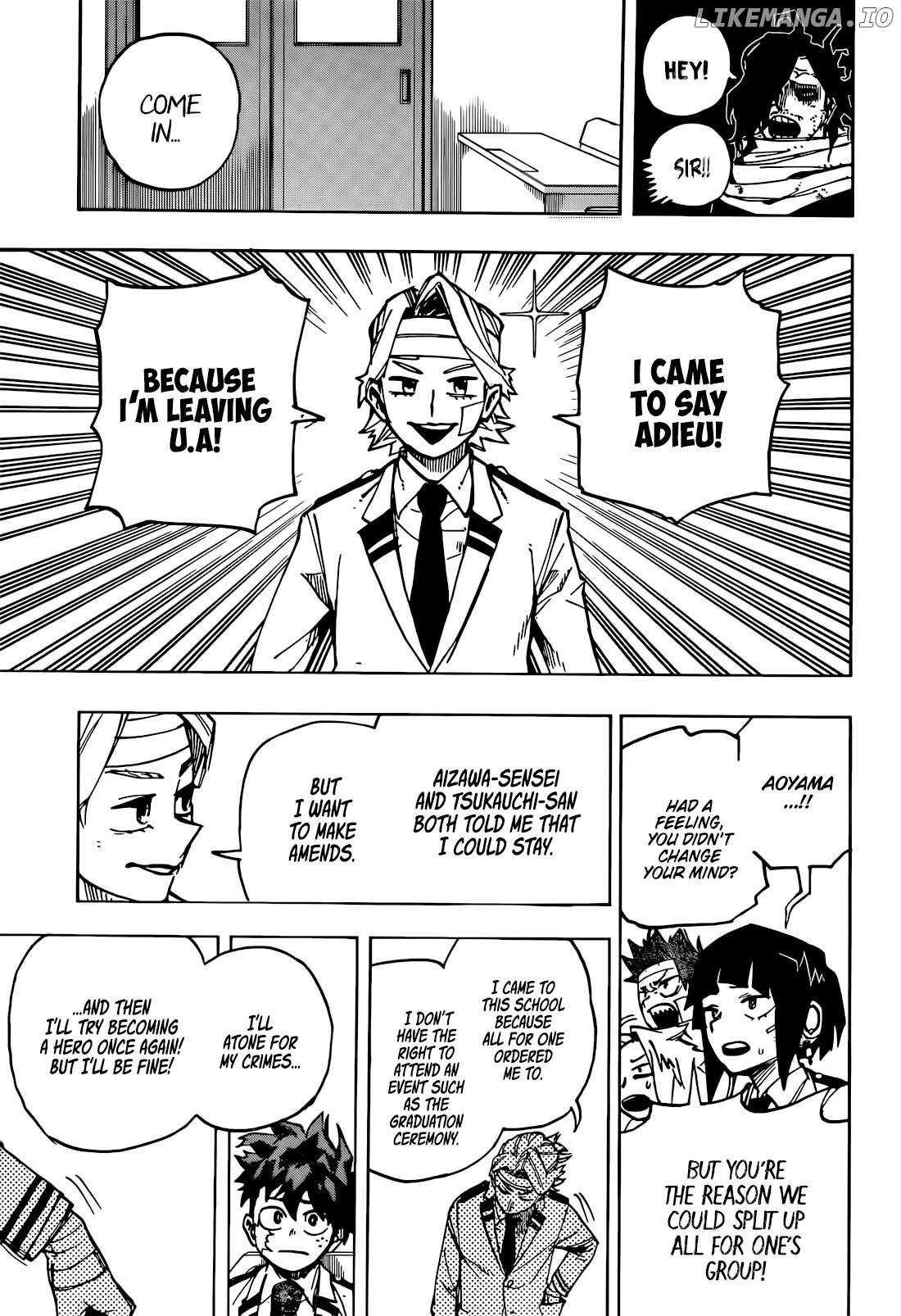 Boku No Hero Academia Chapter 425 - page 8