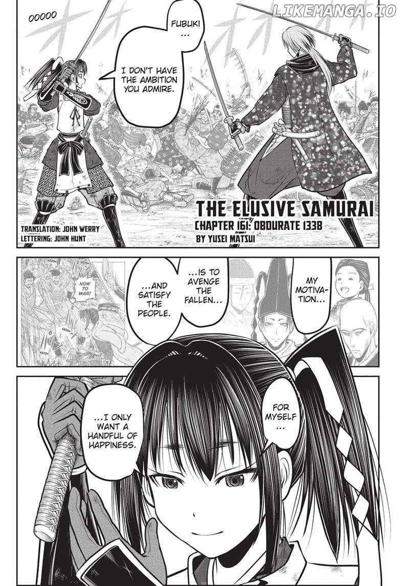 The Elusive Samurai Chapter 161 - page 1