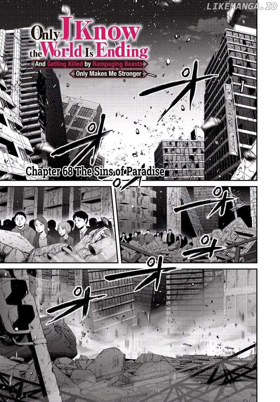 Only I Know That the World Will End Chapter 68 - page 1