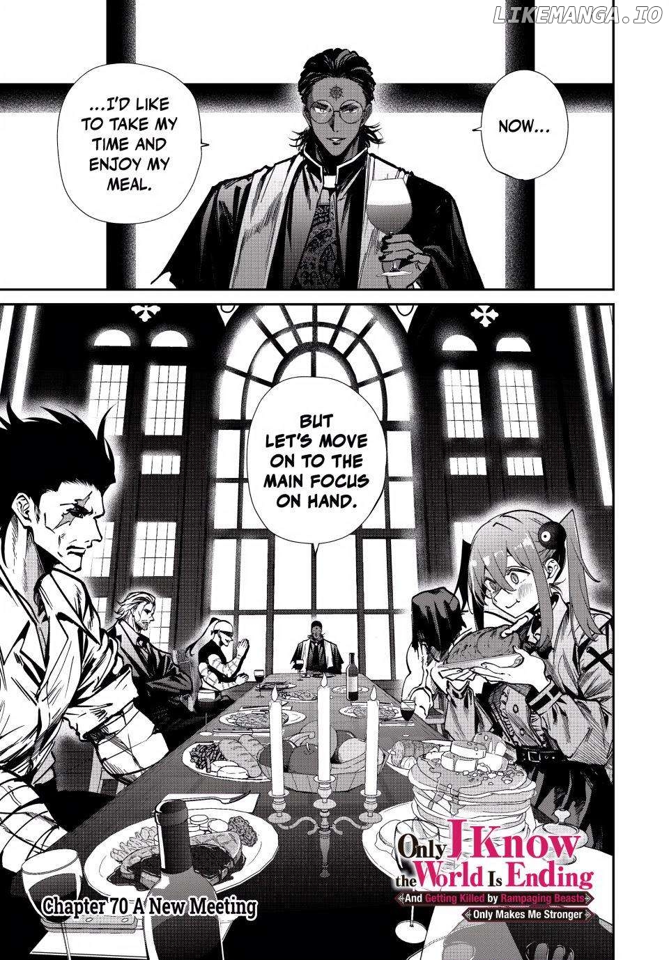 Only I Know That the World Will End Chapter 70 - page 1