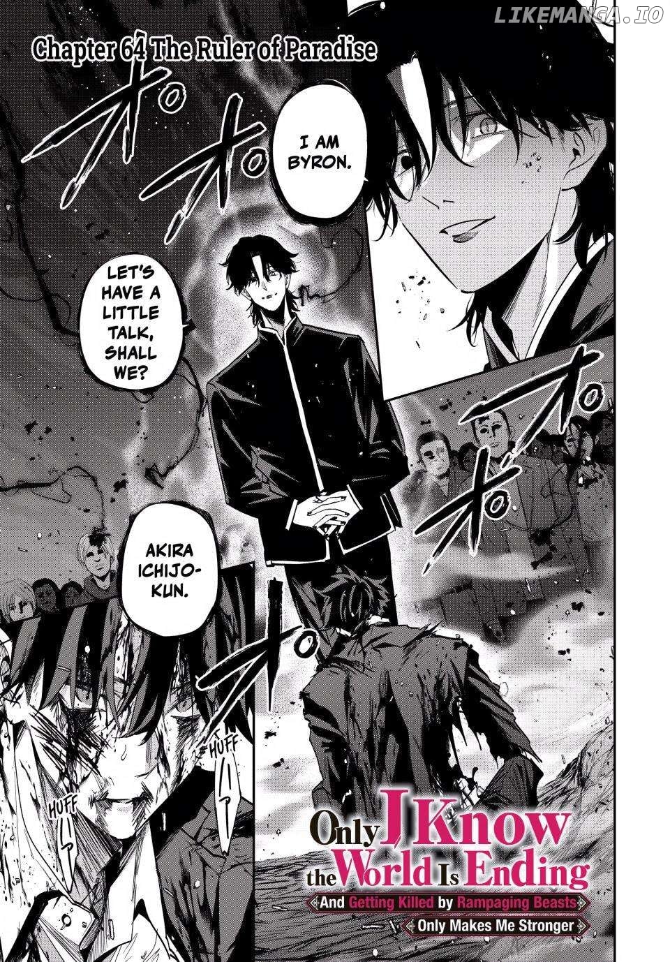 Only I Know That the World Will End Chapter 64 - page 1