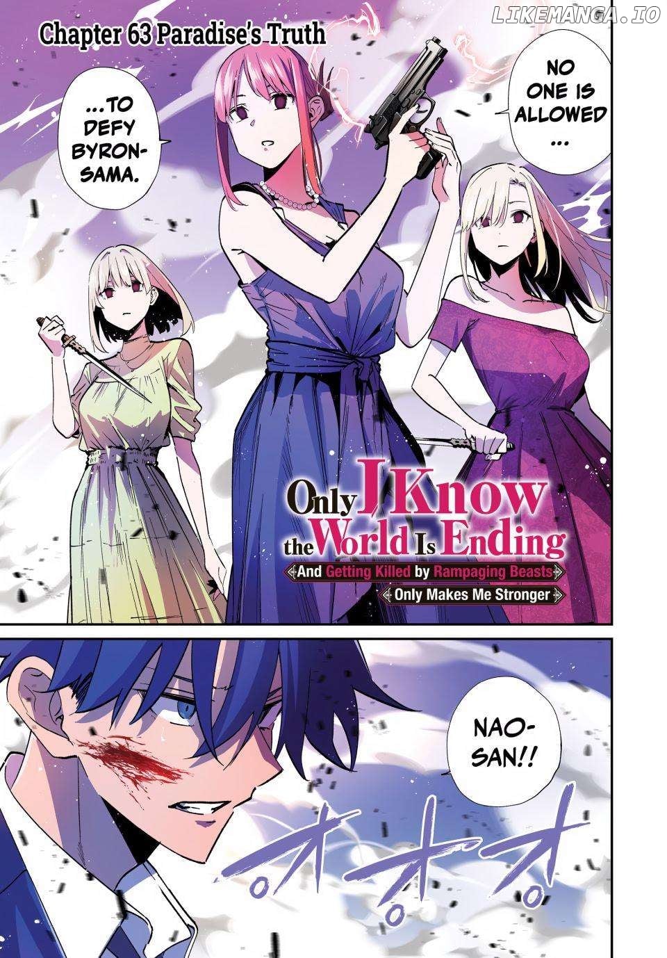 Only I Know That the World Will End Chapter 63 - page 1