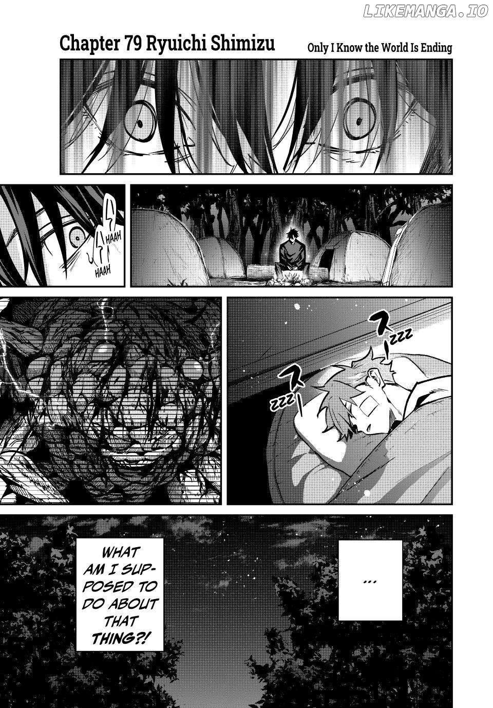 Only I Know That the World Will End Chapter 79 - page 1