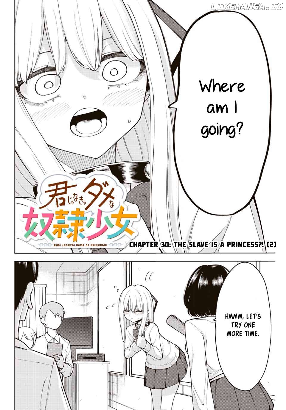 Kimi Janakya Dame Na Dorei Shoujo Chapter 30 - page 2