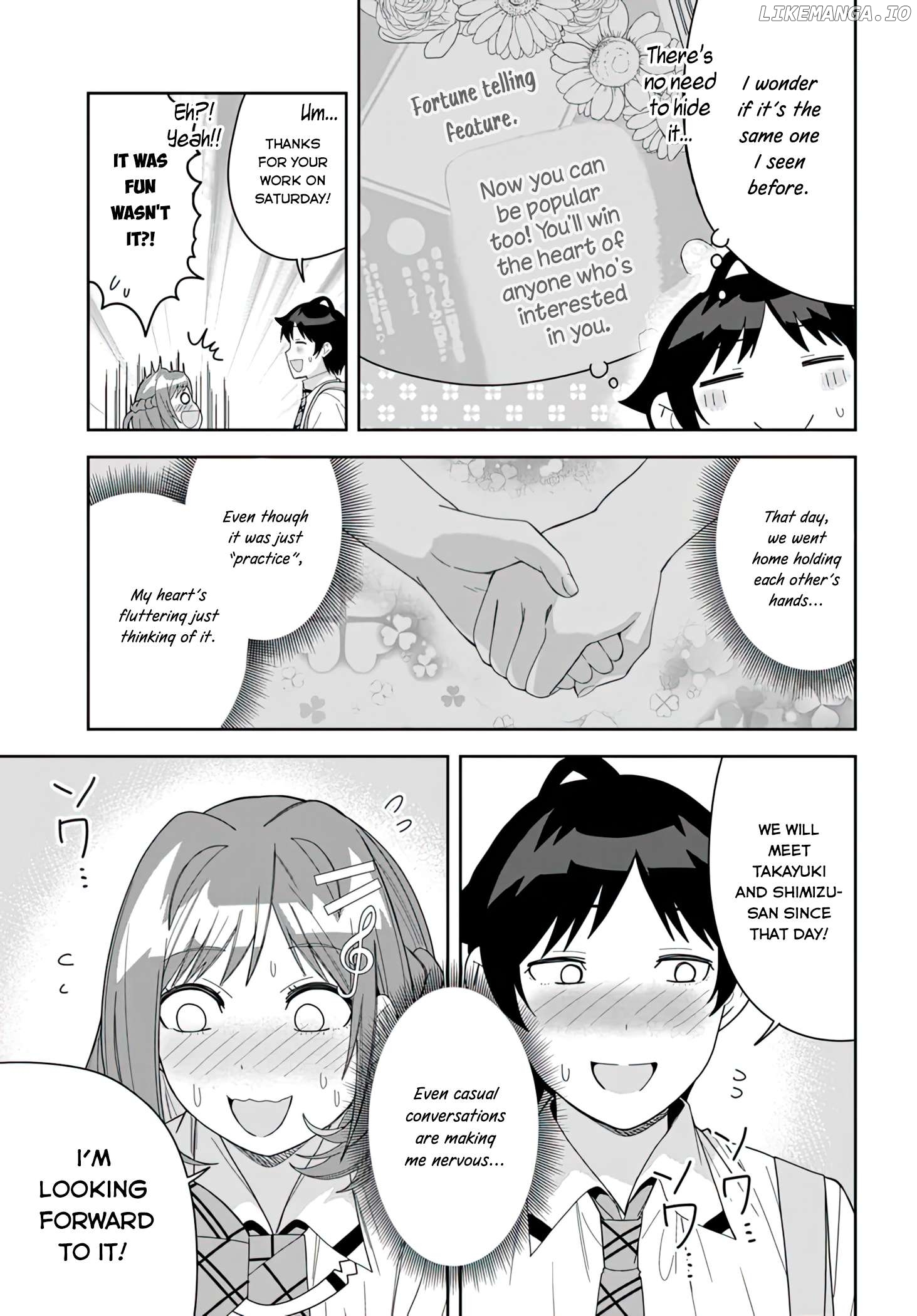 Classmate No Moto Idol Ga, Tonikaku Kyodou Fushin Nan Desu Chapter 12 - page 4