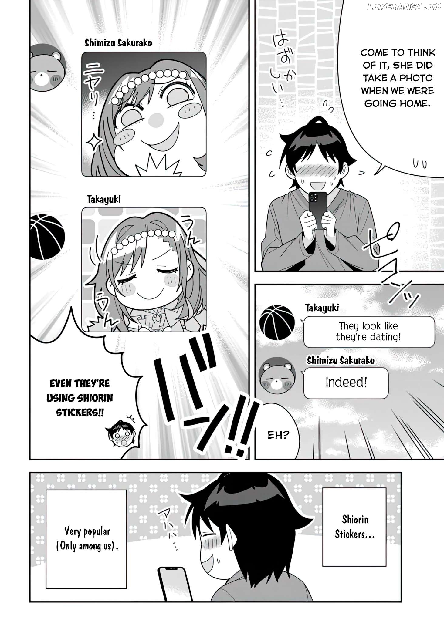 Classmate No Moto Idol Ga, Tonikaku Kyodou Fushin Nan Desu Chapter 12 - page 7