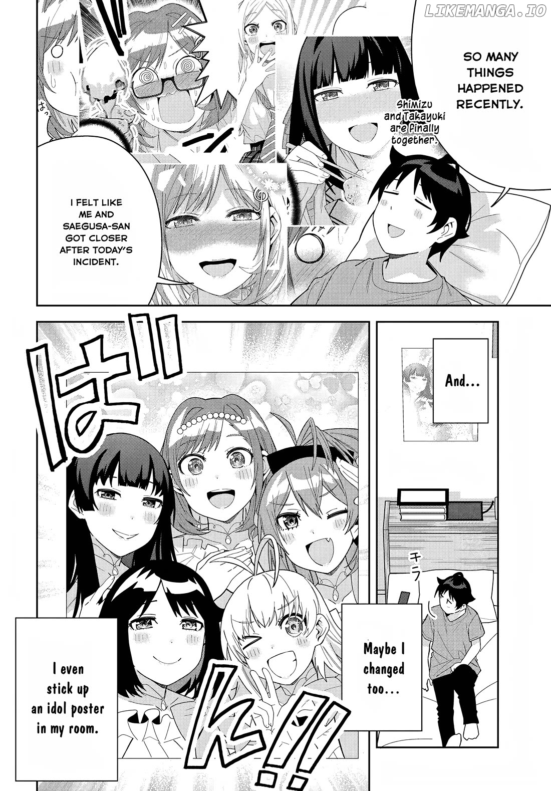 Classmate No Moto Idol Ga, Tonikaku Kyodou Fushin Nan Desu Chapter 13 - page 12