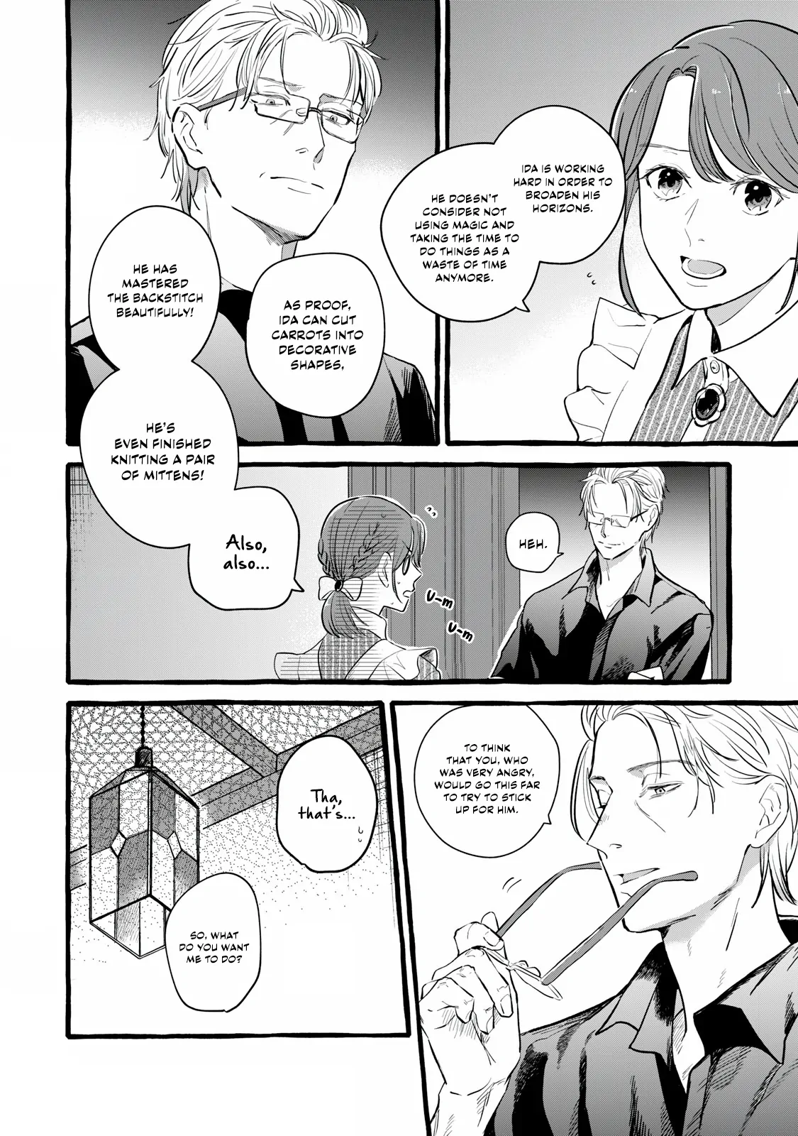Re-Employment Life With An Unsociable Untalkative Magician Chapter 15 - page 15