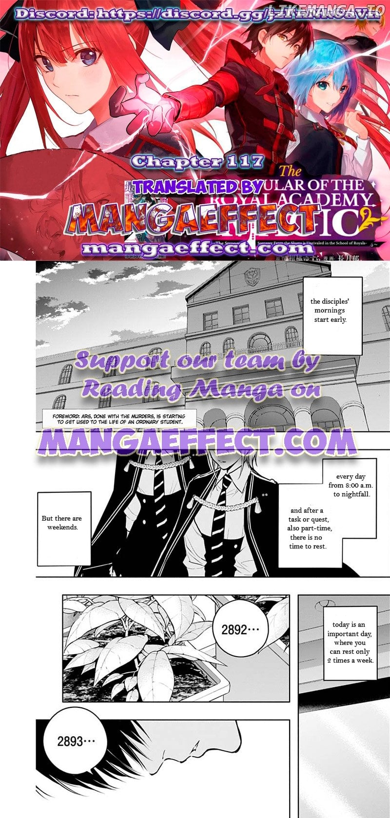 The Irregular Of The Royal Academy Of Magic ~The Strongest Sorcerer From The Slums Is Unrivaled In The School Of Royals ~ Chapter 117 - page 2
