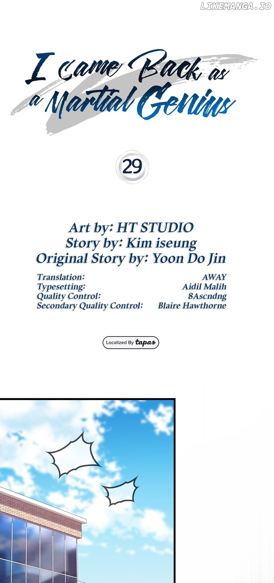 I Came Back as a Martial Genius Chapter 29 - page 1