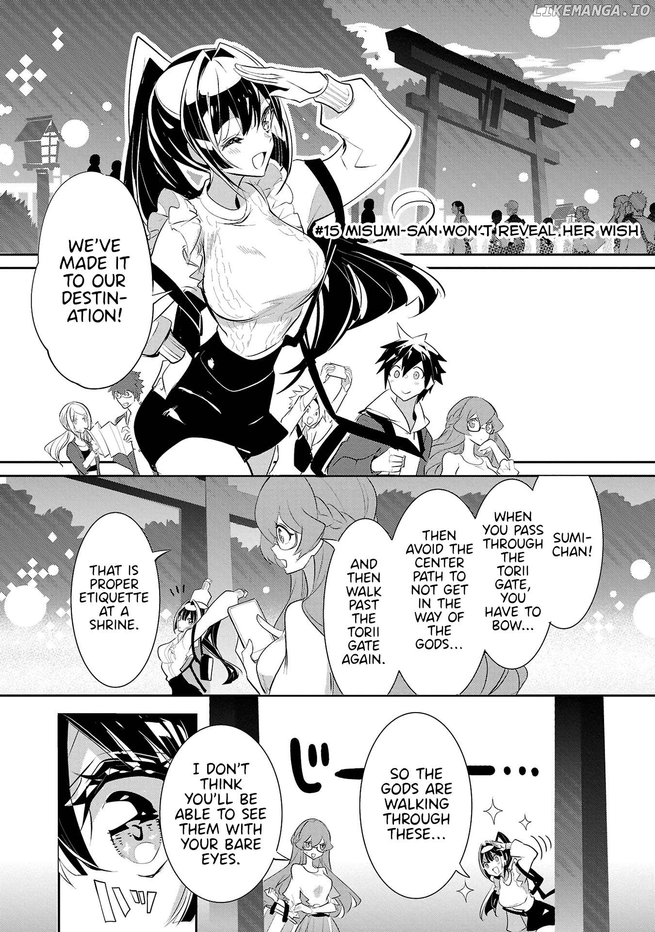 Misumi-San Wa Misukasenai Chapter 15 - page 1