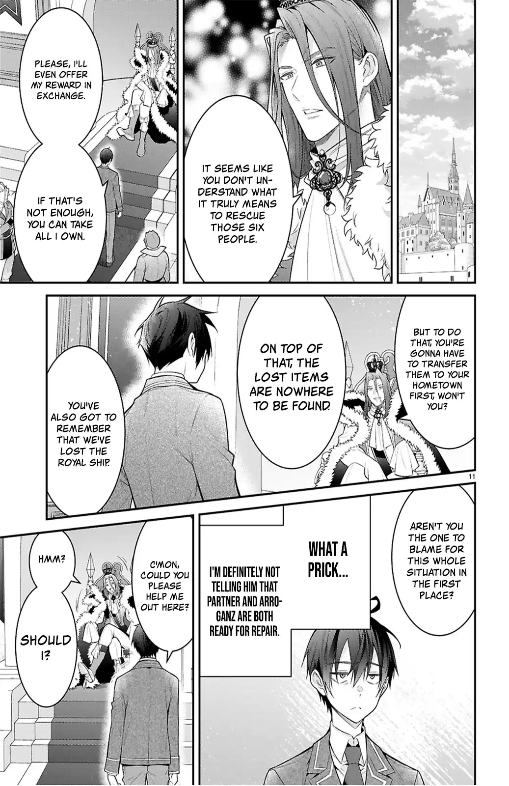 The World of Otome Games is Tough For Mobs Chapter 65 - page 11