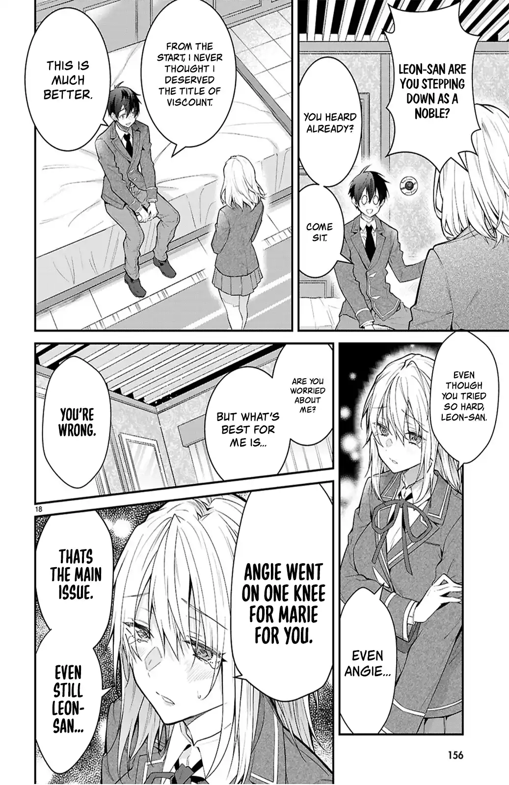 The World of Otome Games is Tough For Mobs Chapter 65 - page 18