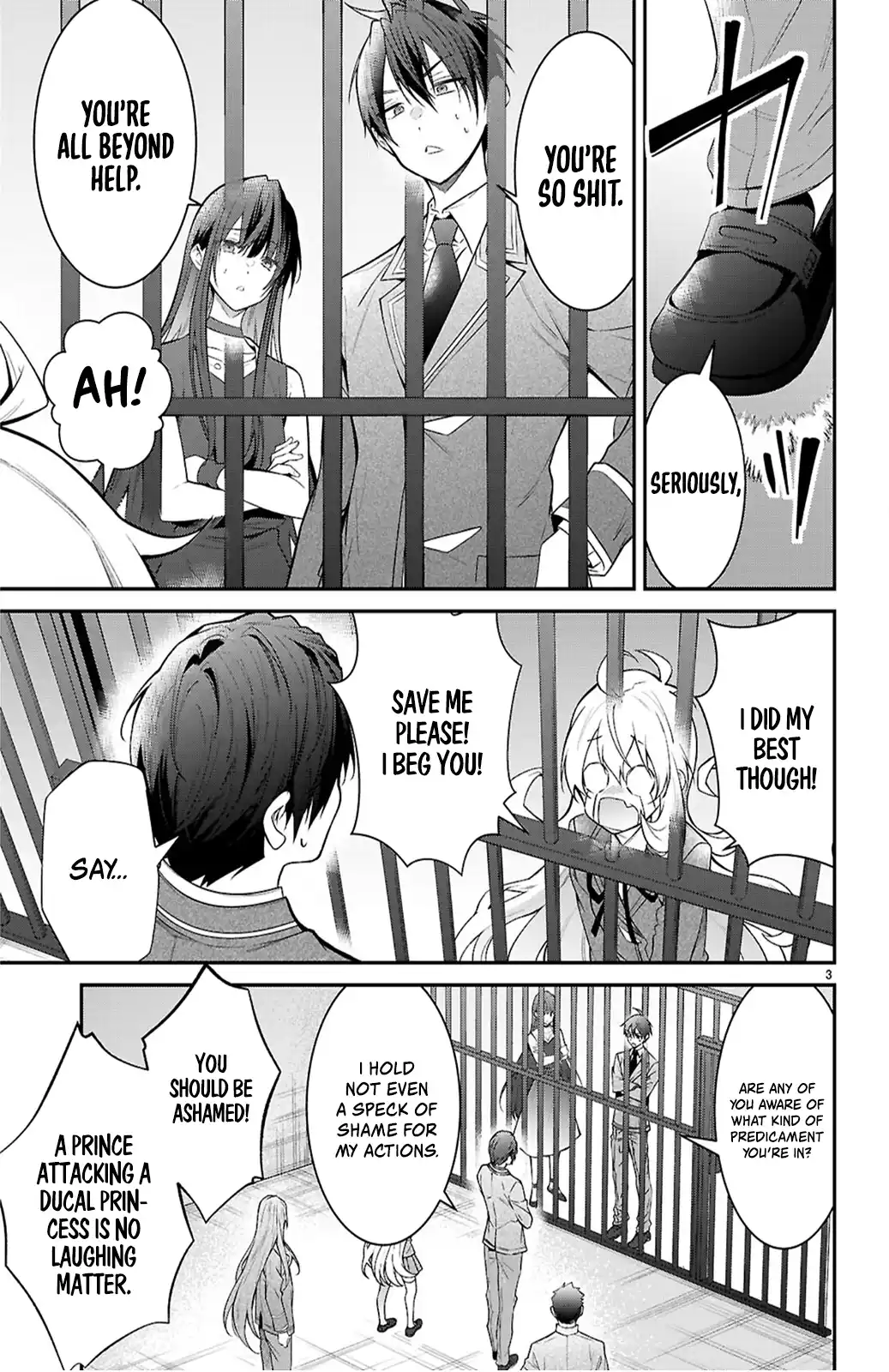 The World of Otome Games is Tough For Mobs Chapter 65 - page 3