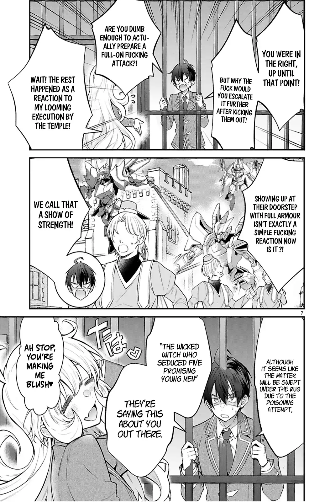 The World of Otome Games is Tough For Mobs Chapter 65 - page 7