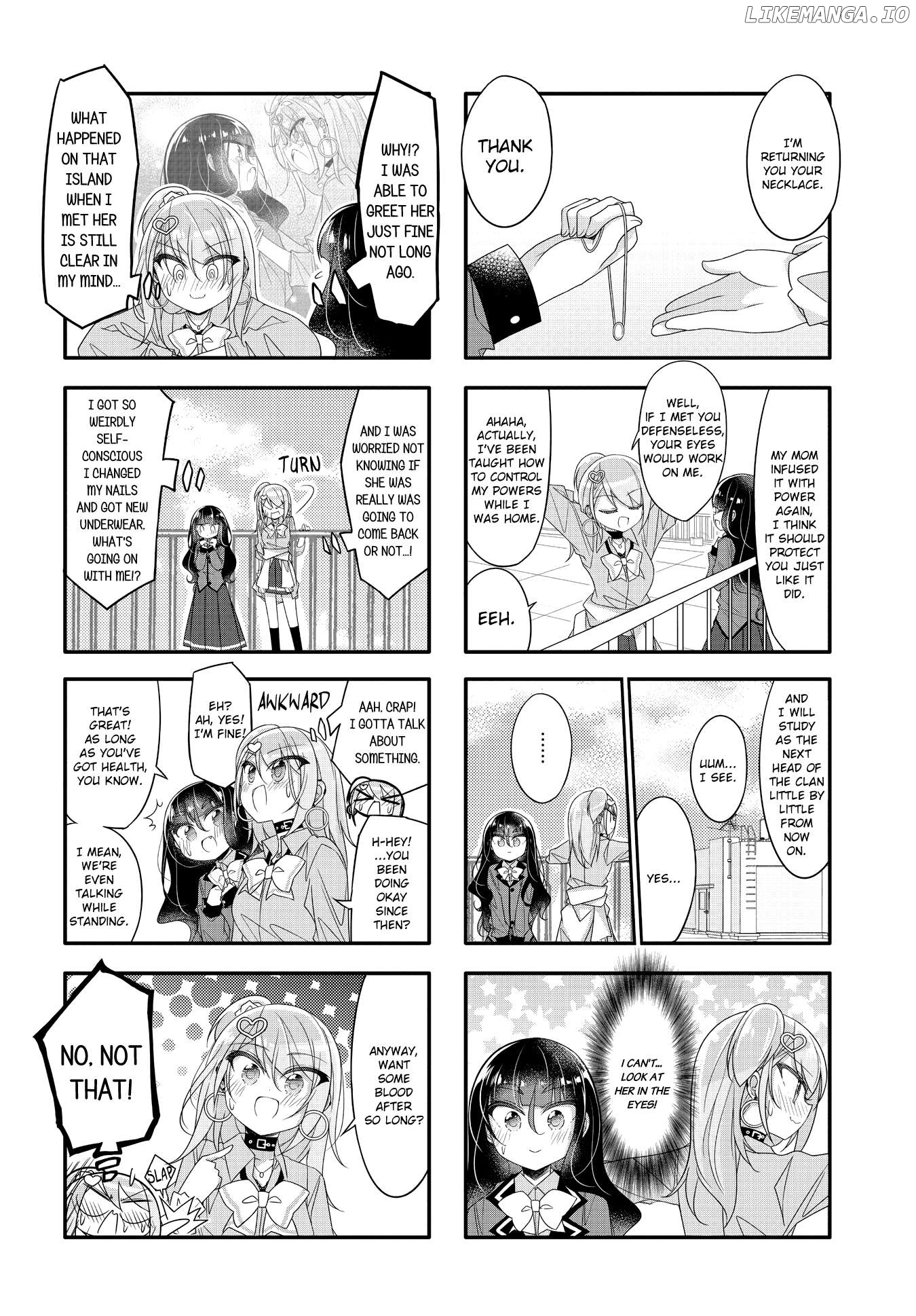 Gyaru To Nekura No Kyuuketsu Kankei Chapter 25 - page 2