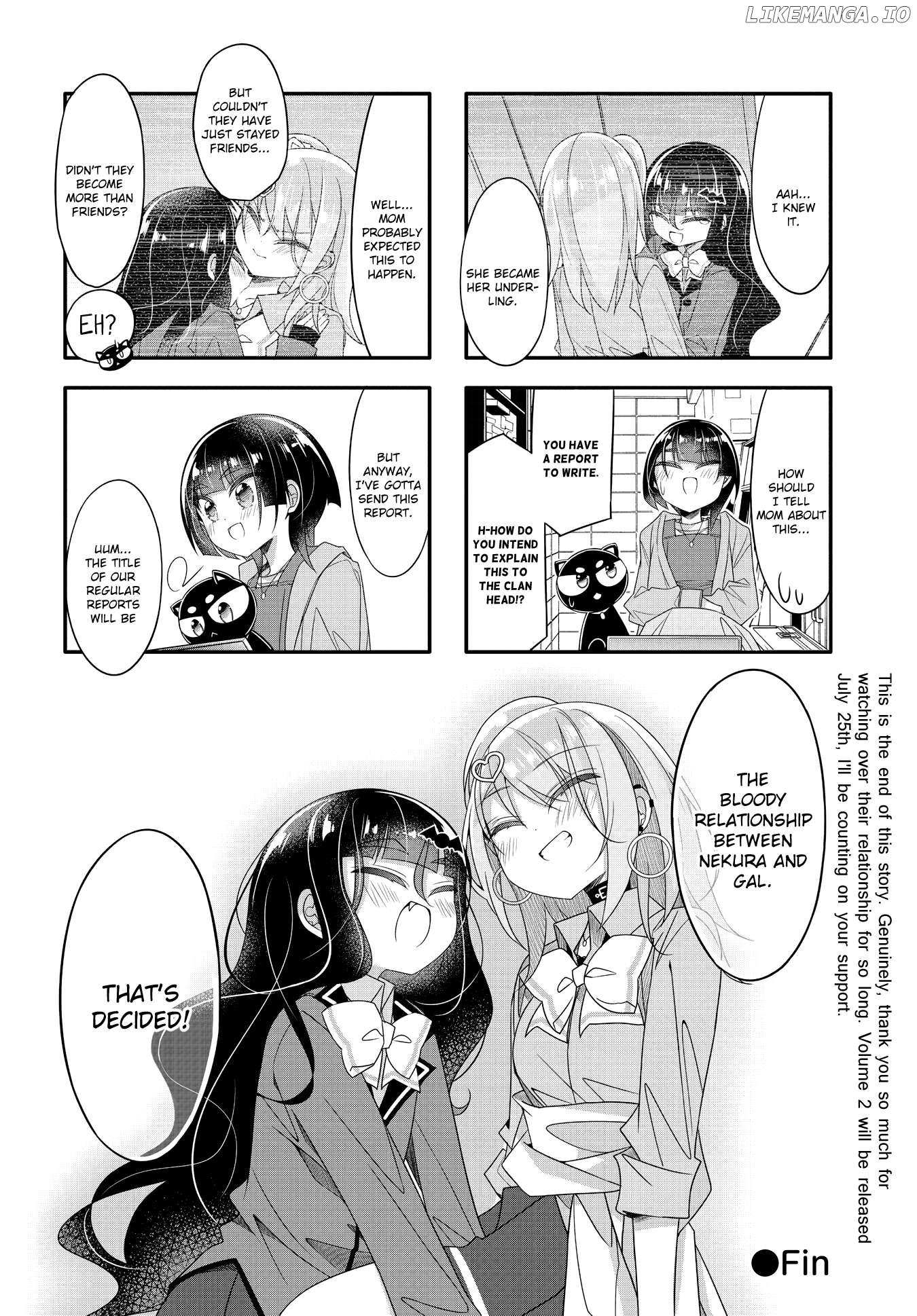 Gyaru To Nekura No Kyuuketsu Kankei Chapter 25 - page 8