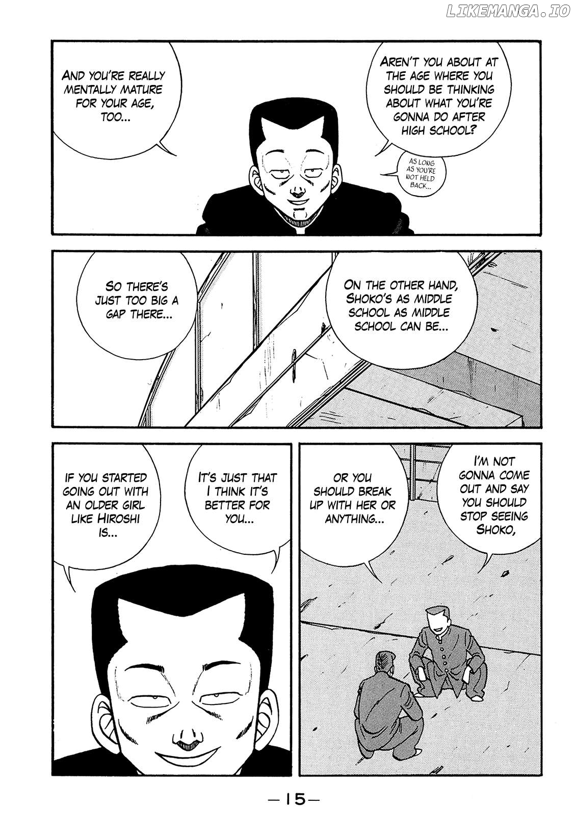 Be-Bop-Highschool Chapter 184 - page 15
