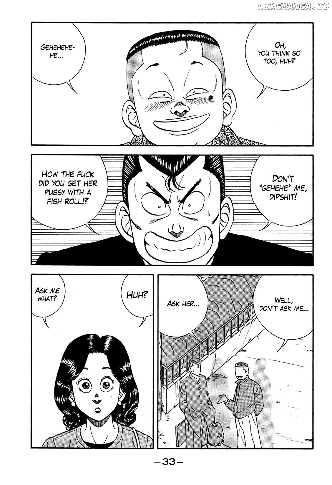 Be-Bop-Highschool Chapter 184 - page 33