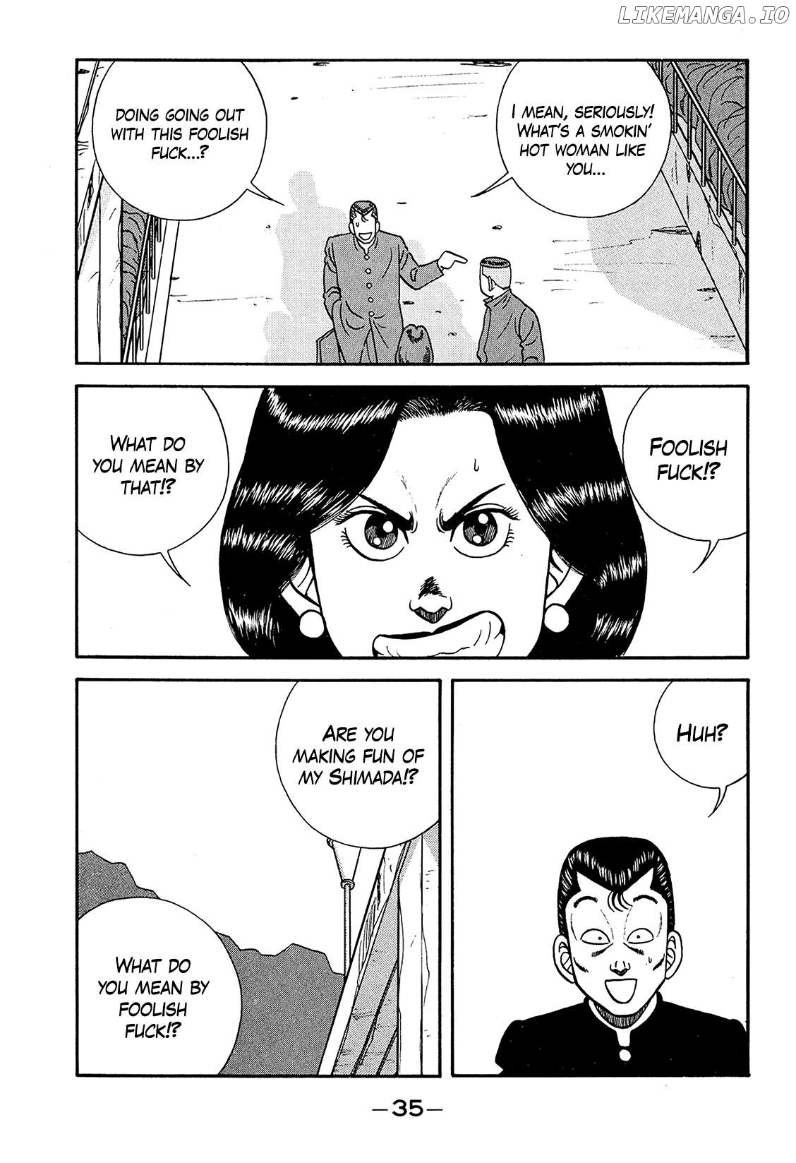 Be-Bop-Highschool Chapter 184 - page 35