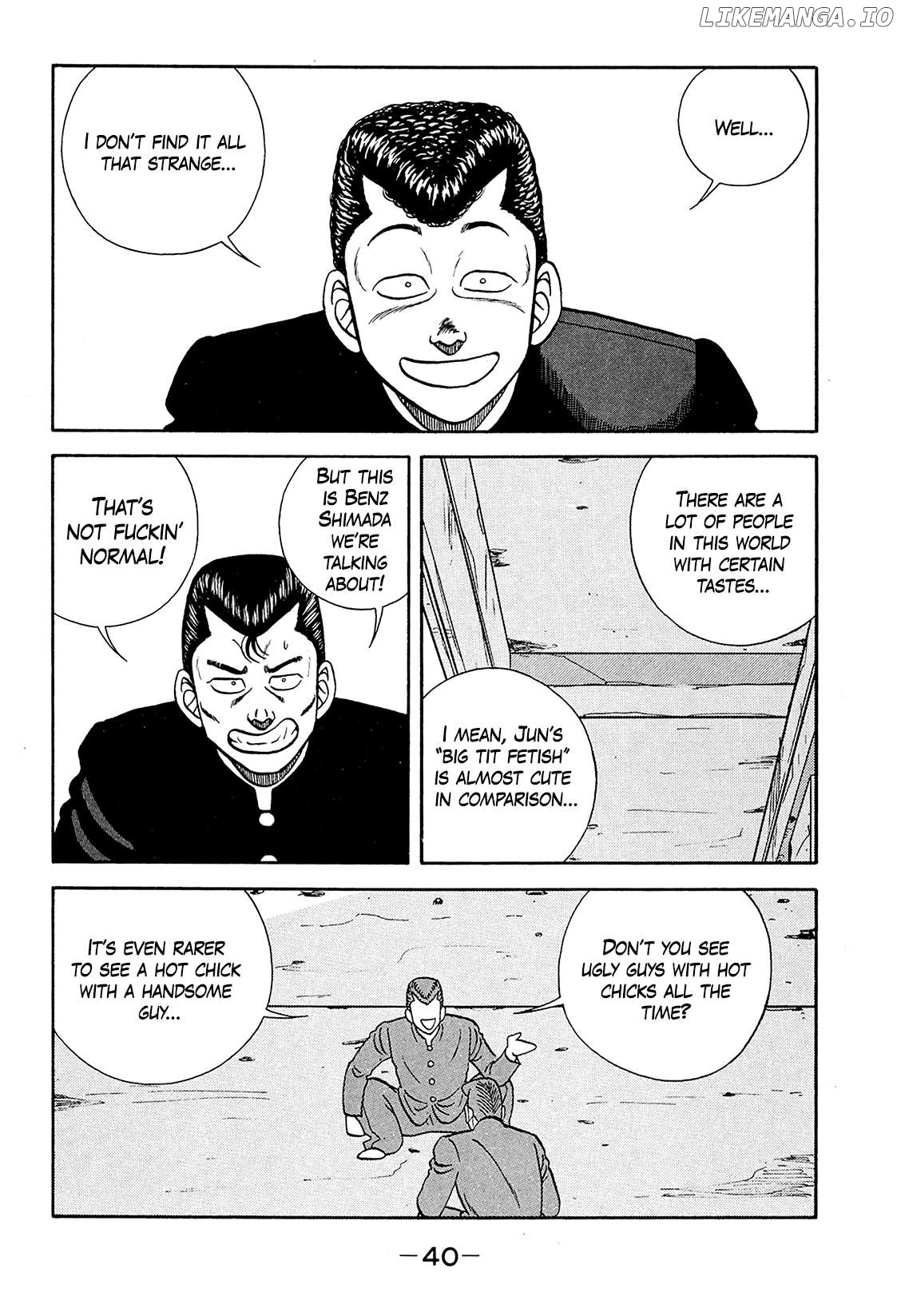 Be-Bop-Highschool Chapter 184 - page 40