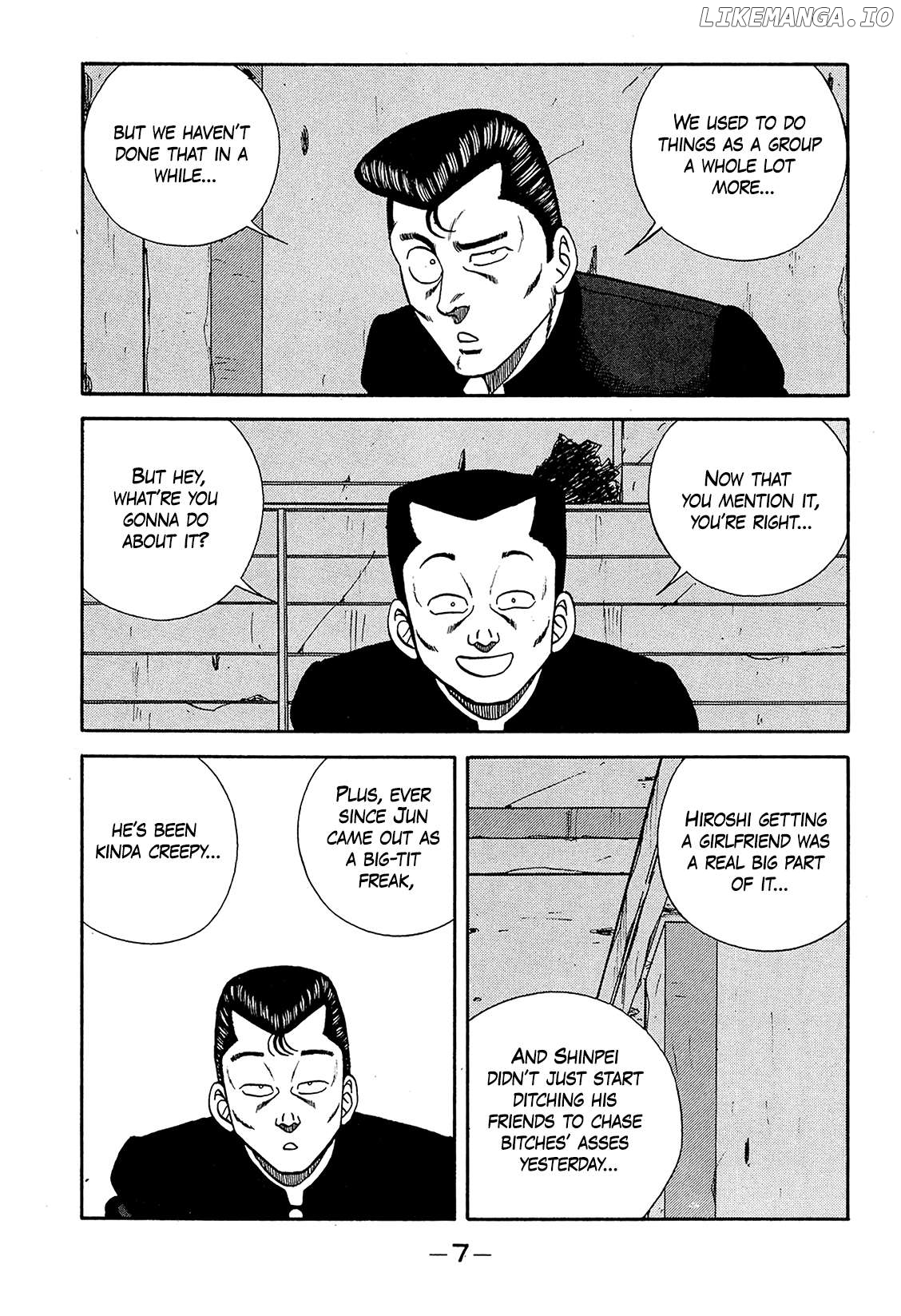 Be-Bop-Highschool Chapter 184 - page 7