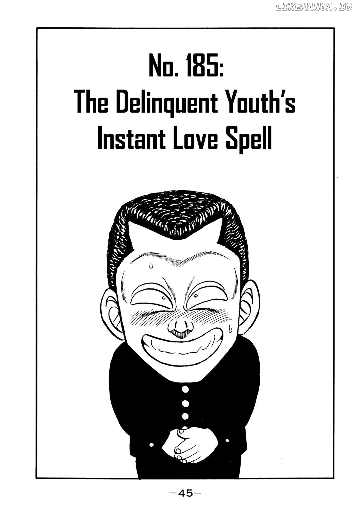 Be-Bop-Highschool Chapter 185 - page 1